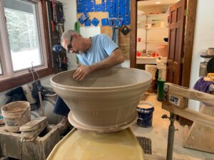 Making a huge pot
