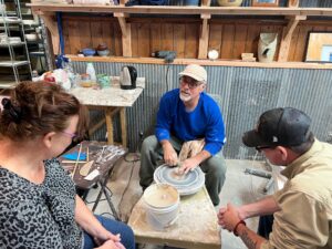 Teaching pottery