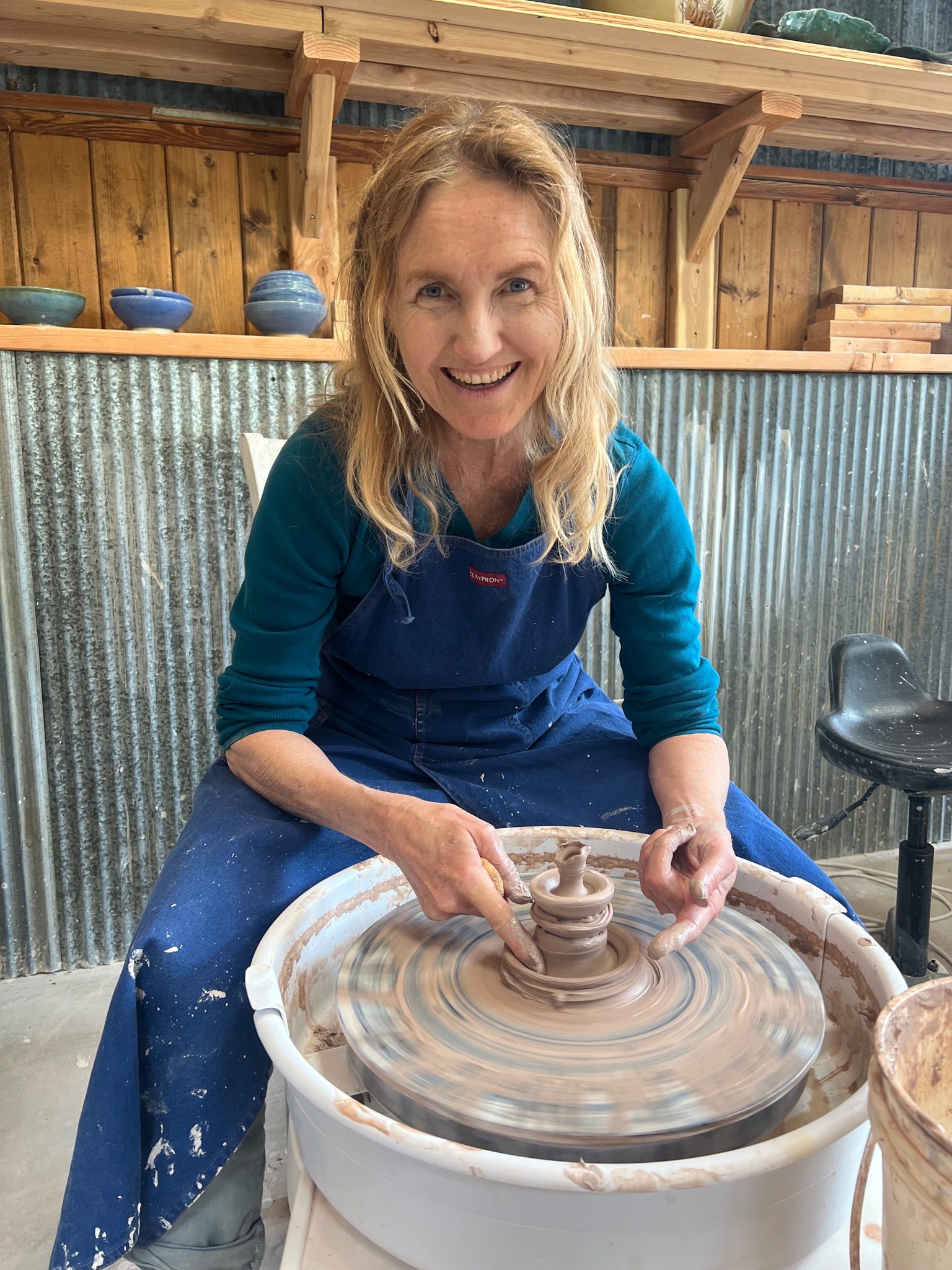 POttery student